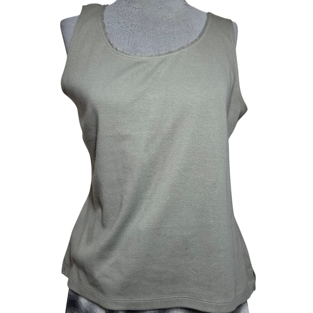 Cotton Sleeveless Tank Size Large Petite